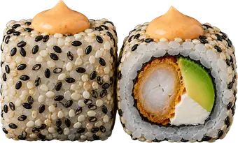 California Classiques Original de Sushi Wa, restaurant de sushis halal à Ixelles (Flagey, Bruxelles)
