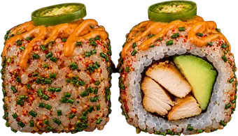 California Classiques Phénix de Sushi Wa, restaurant de sushis halal à Ixelles (Flagey, Bruxelles)