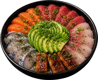 Chirashi Royal — Sushi Wa, restaurant de sushis halal à Ixelles (Flagey, Bruxelles)
