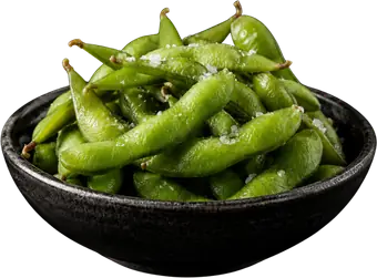 Entrées froides Edamame de Sushi Wa, restaurant de sushis halal à Ixelles (Flagey, Bruxelles)