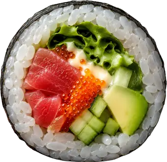 Futomaki Tanuki de Sushi Wa, restaurant de sushis halal à Ixelles (Flagey, Bruxelles)