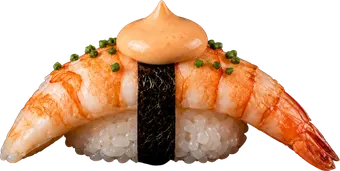 Nigiri Crevette de Sushi Wa, restaurant de sushis halal à Ixelles (Flagey, Bruxelles)