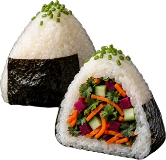 Onigiri Yoga de Sushi Wa, restaurant de sushis halal à Ixelles (Flagey, Bruxelles)
