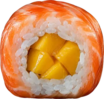 Salmon Rolls Shinobi de Sushi Wa, restaurant de sushis halal à Ixelles (Flagey, Bruxelles)