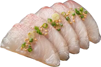 Sashimi Dorade de Sushi Wa, restaurant de sushis halal à Ixelles (Flagey, Bruxelles)